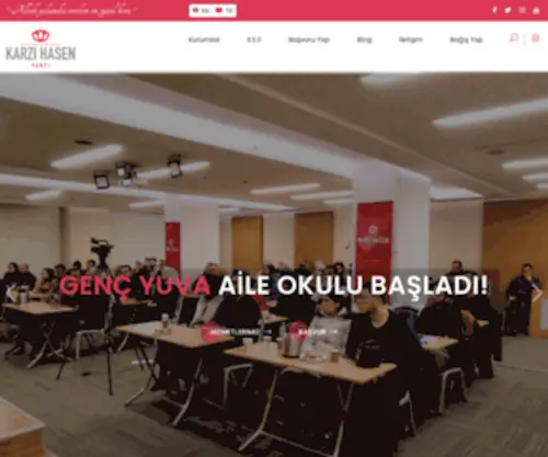 Karzihasenvakfi.com(Hasen Vakf) Screenshot