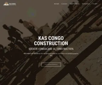 Kas-Congo-Construction.com(KAS CONGO CONSTRUCTION : Meilleure société de construction au Congo) Screenshot