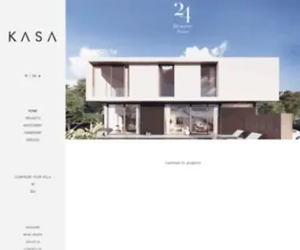 Kasa-Development.com(KASA is a full service property developer based in Thailand) Screenshot