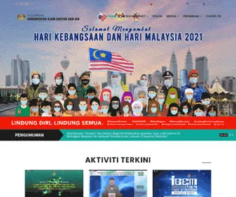Kasa.gov.my(Laman Web Rasmi Kementerian Alam Sekitar dan Air) Screenshot