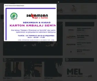 Kasad.org.tr(Karton Ambalaj Sanayicileri Derneği) Screenshot