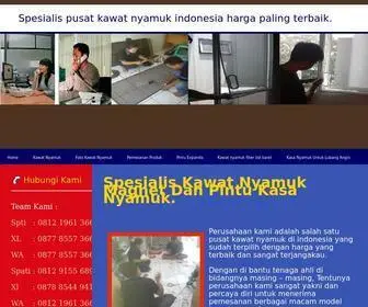 Kasanyamukmagnet.com(Pusat Spesialis Tempat Jasa Pembuatan Pasang Kawat Nyamuk) Screenshot