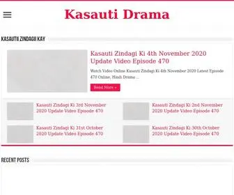 Kasautidramas.com(Watch Indian All Dramas Episode in HD Quality) Screenshot