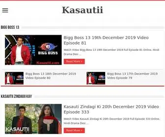 Kasautii.com(Desi Serial) Screenshot