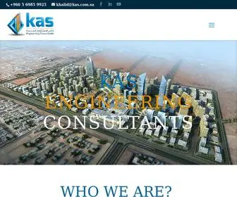 Kas.com.sa(Engineering Consultants) Screenshot