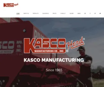 Kascomfg.com(Kasco Manufacturing Inc) Screenshot