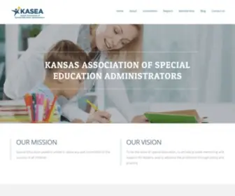 Kasea.org(Kansas Association of Special Education Administrators) Screenshot