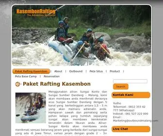 Kasembonrafting.com(KASEMBON RAFTING) Screenshot