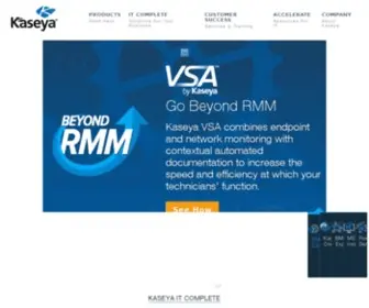 Kaseya.jp(ITシステムマネジメントソフトウェア) Screenshot