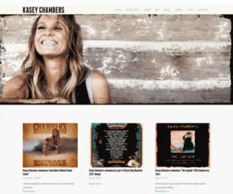 Kaseychambers.com(Kasey Chambers) Screenshot