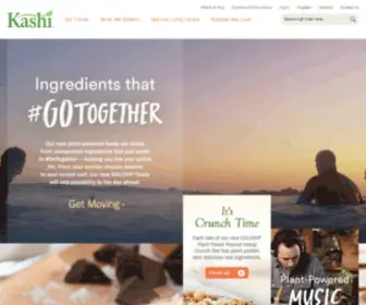 Kashi.com(Nutritious Foods) Screenshot