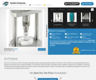 Kashikaenterprise.com(Kashika Enterprises) Screenshot