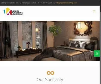 Kashishfurnishing.com(Home Decor Store in Mumbai) Screenshot