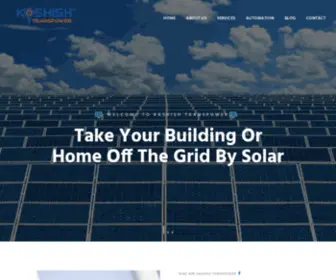 Kashishtrp.com(Solar Energy) Screenshot