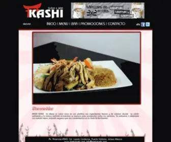 Kashisushi.com(Sushi en Puerto Vallarta) Screenshot