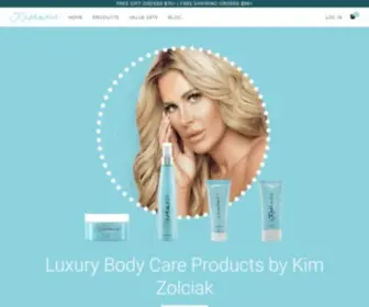 Kashmerekollections.com(Kashmere Kollections For Beauty Products by Kim Zolciak) Screenshot