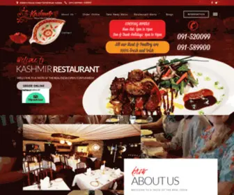 Kashmir.ie(Kashmir restaurant) Screenshot