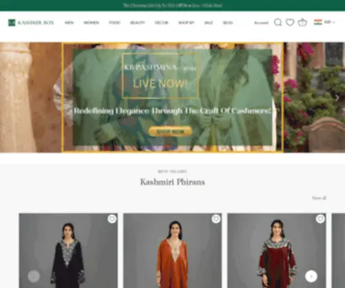 Kashmirbox.com(We offer Best Quality Saffron (Kesar)) Screenshot