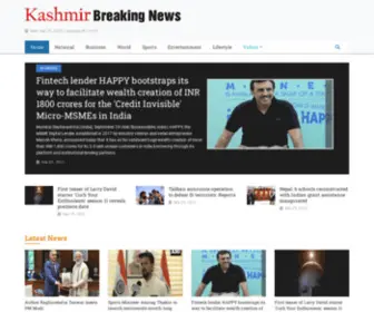 Kashmirbreakingnews.com(Kashmir Breaking News) Screenshot