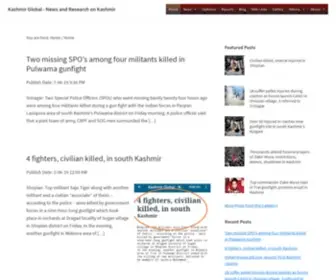 KashmirGlobal.com(Kashmir Global) Screenshot