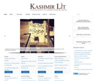 Kashmirlit.org(Kashmir Lit) Screenshot