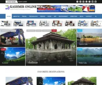 Kashmironline.net(Kashmir Online) Screenshot
