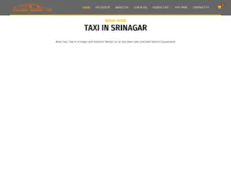 Kashmirrentalcar.com(Taxi in Srinagar) Screenshot