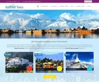 Kashmirtoursindia.com(Kashmir tour packages) Screenshot