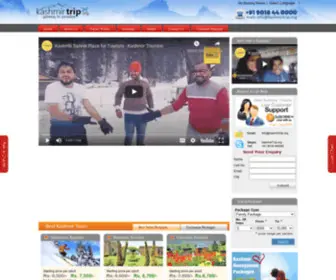 Kashmirtrip.org(Kashmir Trip) Screenshot