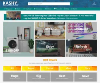 Kashy.co(UK Official Site) Screenshot