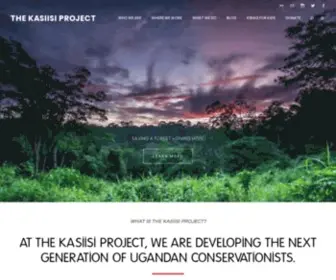 Kasiisiproject.org(The Kasiisi Project) Screenshot