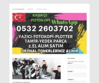 Kasikcifotokopiservisi.com(2.el fotokopi makinesi 2.el fotokopi makinesi 2.el fotokopi makinas) Screenshot