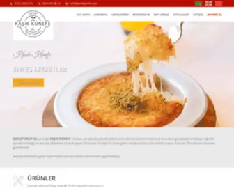 Kasikkunefe.com(TOPTAN KÜNEFE DONDURULMUŞ KÜNEFE ŞOKLANMIŞ KÜNEFE) Screenshot