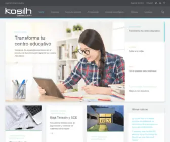 Kasilh.com(Kasilh Telecom) Screenshot