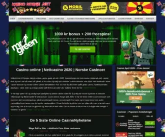 Kasinonorge.net Screenshot