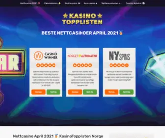 Kasinotopplisten.com Screenshot