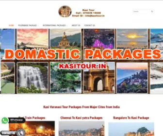 Kasitour.in(Kashi Gaya Varanasi Yatra Tour Packages) Screenshot
