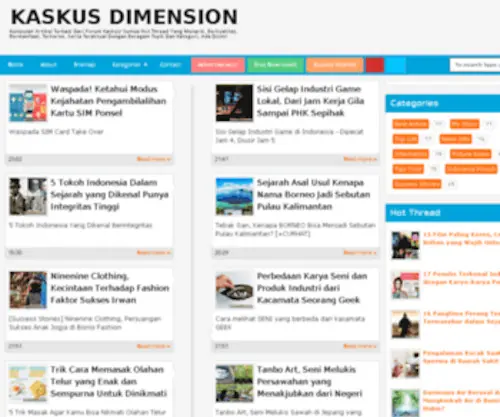 Kaskus-Dimension.com(Kaskus Dimension) Screenshot