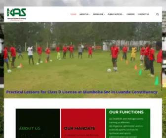 Kas.or.ke(Kenya Academy of Sports) Screenshot