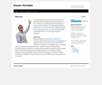 Kasperhornbaek.dk(Kasperhornbaek) Screenshot