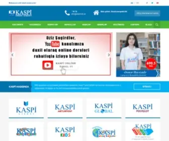 Kaspi.edu.az(Kaspi Təhsil Şirkəti) Screenshot