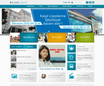 Kaspiliseyi.az(Kaspi Liseyi) Screenshot