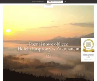 Kasprowy.pl(Hotel w Zakopanem w górach) Screenshot