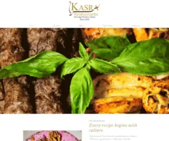 Kasrarestaurants.com(Persian Food) Screenshot