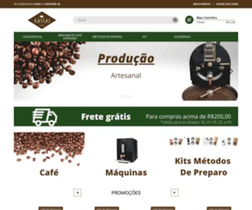 Kassaicafe.com.br(Kassaicafe) Screenshot