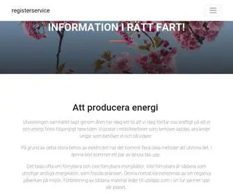 Kassaregisterservice.se(Information och tips i rätt fart) Screenshot