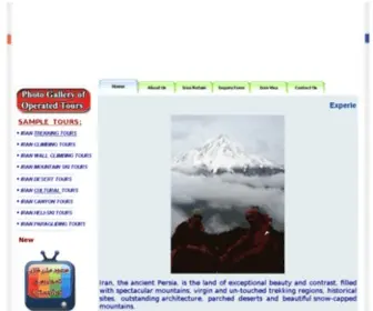 Kassatours.com(Iran Adventure tour company) Screenshot