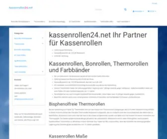 Kassenrollen24.net(Kassenrollen) Screenshot