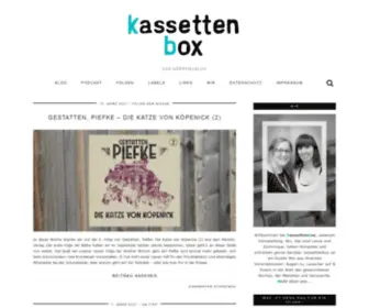 Kassettenbox.de(Kassettenbox) Screenshot