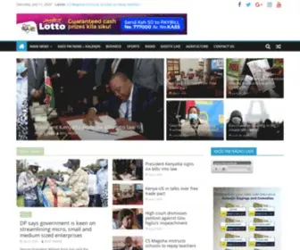 Kassfm.co.ke(Kass Media Group) Screenshot